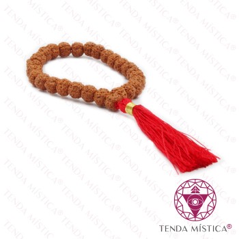 Pulseira Mala Rudraksha 8mm