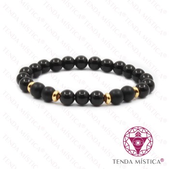 Pulseira Onix + Onix Matt 8mm
