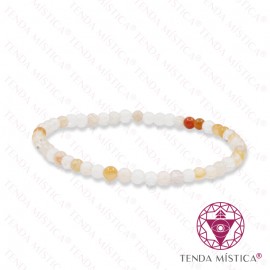 Pulseira Quartzo Dourado 4mm