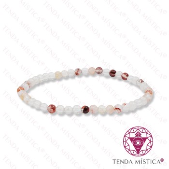 Pulseira Quartzo Hematóide 4mm