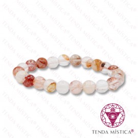 Pulseira Quartzo Hematóide 8mm