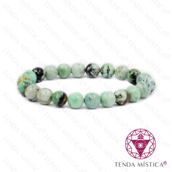 Pulseira Variscite 8mm