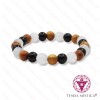 Pulseira Turmalina Selenite e Pau Santo 8mm
