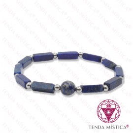 Pulseira Lápis Lazúli com Bola