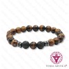 Pulseira Olho de Tigre Vulcânica 8mm