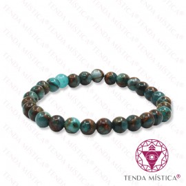Pulseira Turquesa Africana 6mm