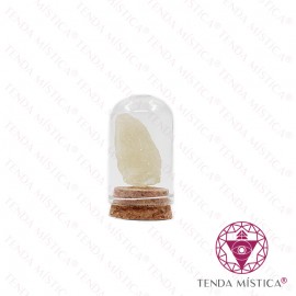 Frasco de Vidro Citrino Amarelo