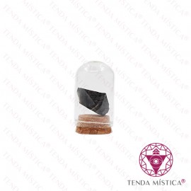 Frasco de Vidro Obsidiana Negra