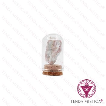 Frasco de Vidro Turmalina Rosa 