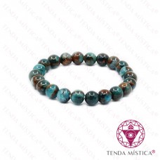 Pulseira Turquesa Africana 8mm