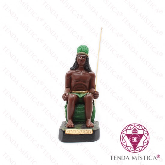 Caboclo Pena Verde 20cm