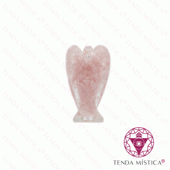 Orgonite Anjo Quartzo Rosa