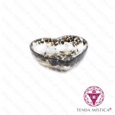 Orgonite Taça Coração Turmalina 