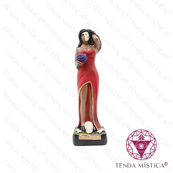 Pomba Gira Rosa Caveira 20cm