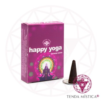 Incenso Cone Happy Yoga