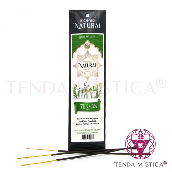 Incenso Natural 7 Ervas