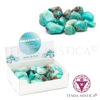 Caixa 250gr Amazonite Grande