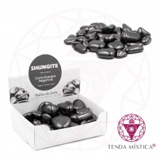 Caixa 250gr Shungite Polida