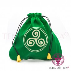 Bolsa Tarot/Runas Celtic triskel