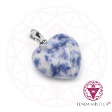 Pendente Coração Sodalite