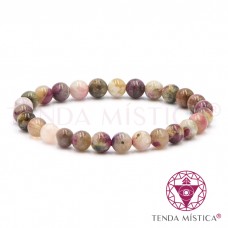 Pulseira Turmalina Multicolor - 8mm