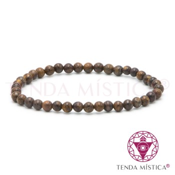 Pulseira Bronzite 4mm