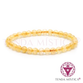 Pulseira Citrino 5mm