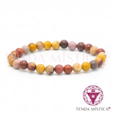 Pulseira Oferta Jaspe Mookaite - 6mm