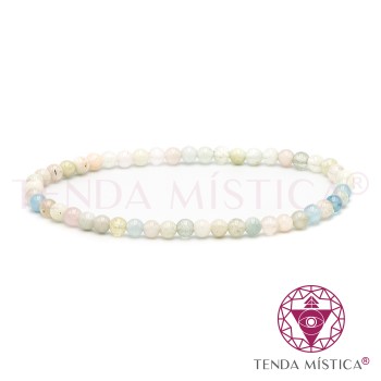 Pulseira Morganite 4mm
