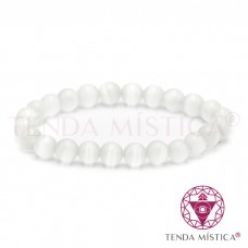 Pulseira Selenite 8mm