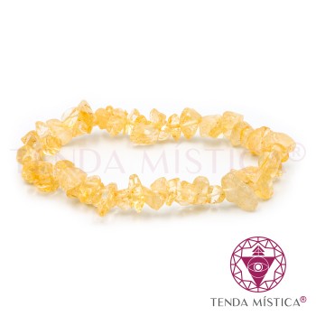 Pulseira Chips Citrino Brasil