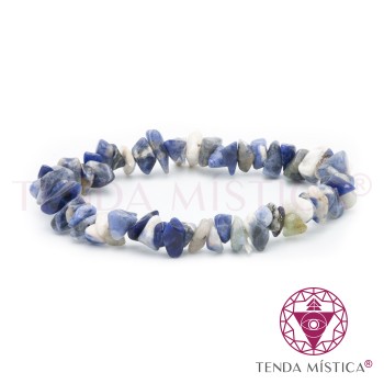 Pulseira Chips Sodalite