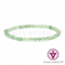 Pulseira Quartzo Verde - 4mm
