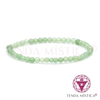 Pulseira Quartzo Verde - 4mm