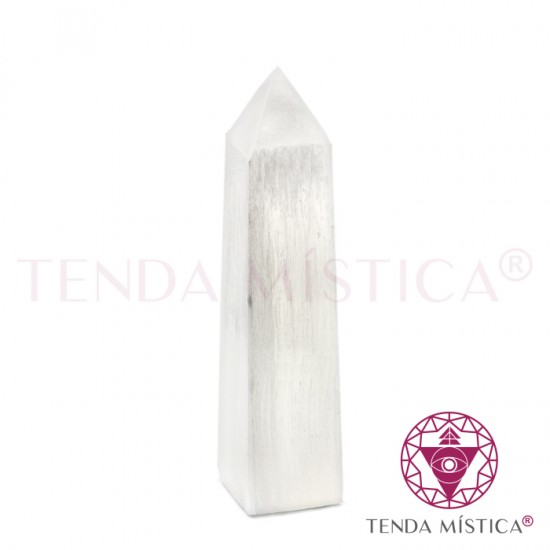 Selenite Obelisco - Lapidado 20cm 