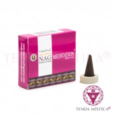 Incenso Cone Golden Nag Meditation