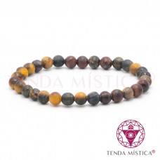 Pulseira Olho de Boi Tigre & Falcão 6mm