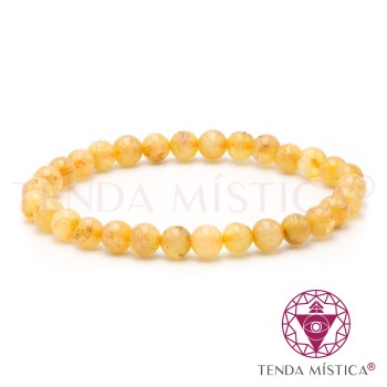 Pulseira Citrino 6mm