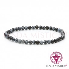 Pulseira Obsidiana Nevada - 4mm