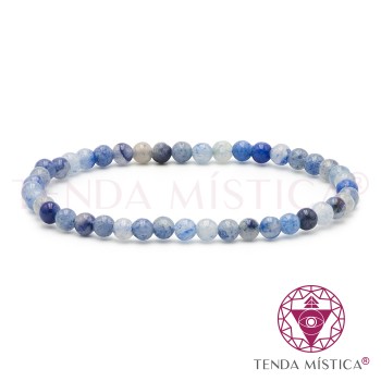 Pulseira Quartzo Azul 4mm