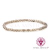Pulseira Quartzo Fumado 4mm