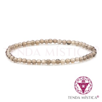 Pulseira Quartzo Fumado 4mm