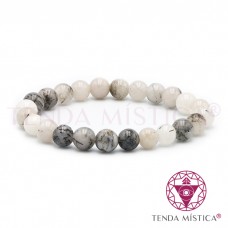 Pulseira Quartzo Turmalinado 8mm