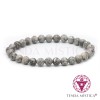 Pulseira Jaspe Cinza 6mm