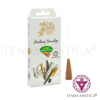 Incenso Cone Refluxo Native Healing Smudge