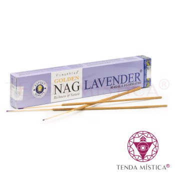 Incenso Golden Nag Lavender