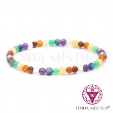 Pulseira Chakras 4mm 1x1