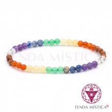 Pulseira Chakras 4mm 3x3