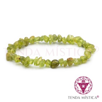 Pulseira Chips Peridoto