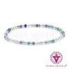 Pulseira Fluorite Arco-íris Multiface 4mm